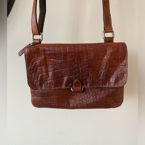 Jack Georges | genuine leather voyager crossbody